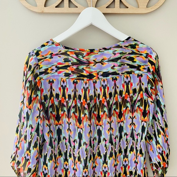 Express Pullover Blouse Sz XS - Picture 6 of 11